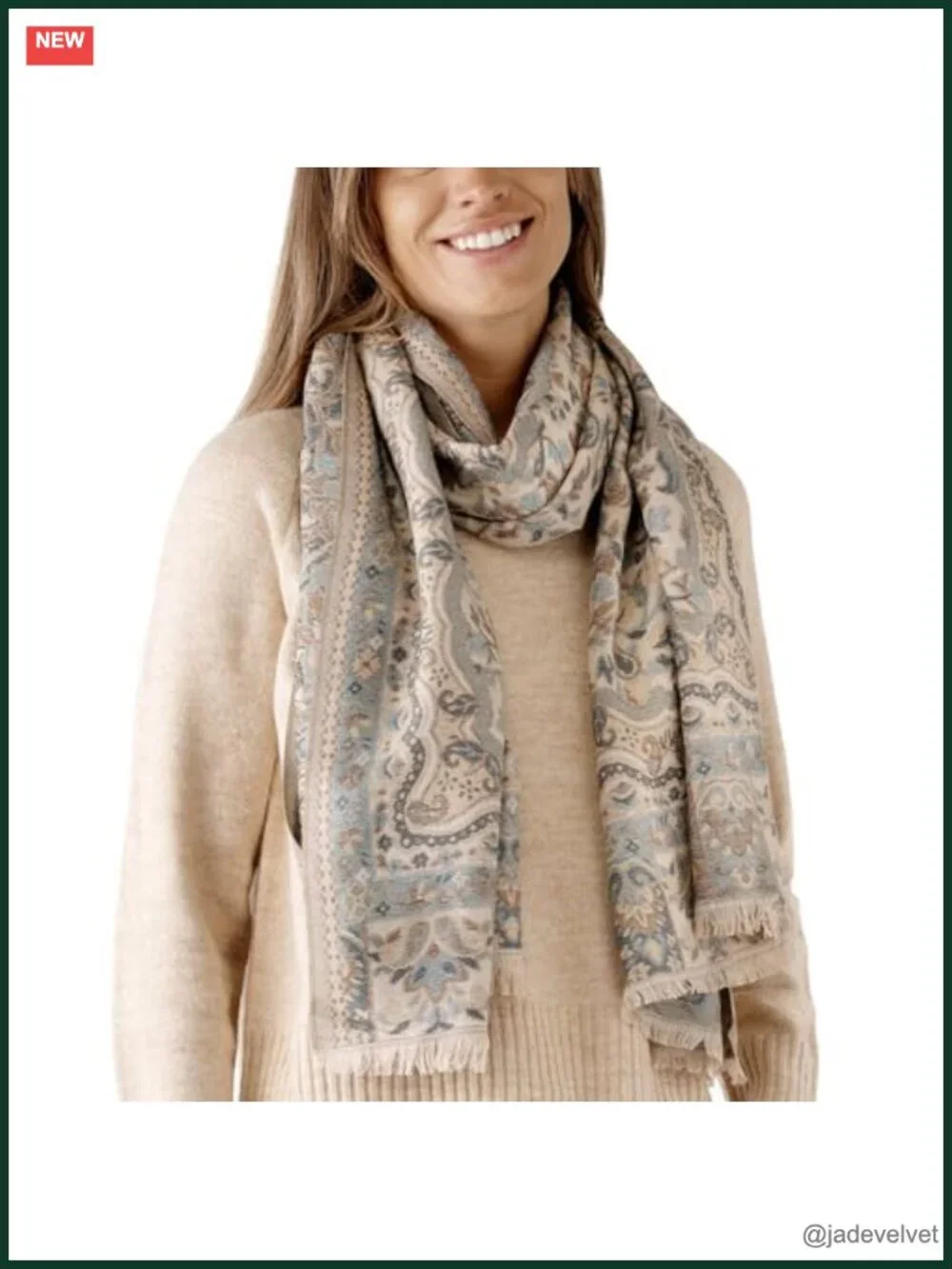 Elegant Long Fashion Shawl Scarf 100% Viscose Bamboo Lightweight